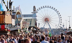 Das Oktoberfest in München.