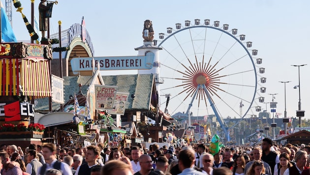 Das Oktoberfest in München.