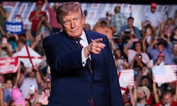 Donald Trump scheut nicht davor zurück, private Daten zu veröffentlichen, wenn er mit jemandem ...