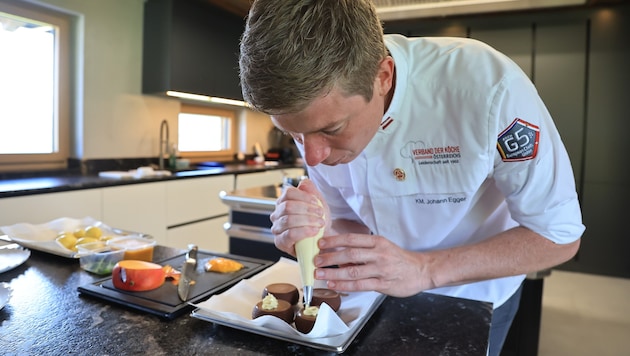 Die Patisserie ist eine große Leidenschaft von Johann Egger.