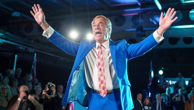 Auf den Rechtspopulisten Nigel Farage war ein Attentat geplant.