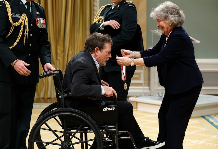 Michael J. Fox erhält höchste kanadische Auszeichnung: Der Schauspieler wurde in Ottawa von ...