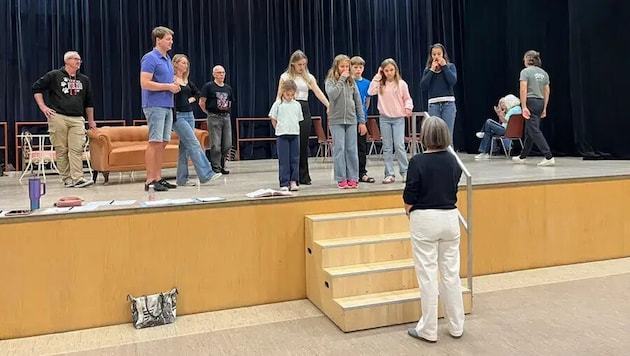 „The Sound of Music“: Proben für das Musical