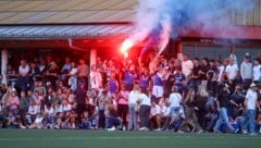 Die Fans von Großarl sorgten für eine super Stimmung im Derby.