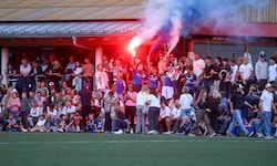 Die Fans von Großarl sorgten für eine super Stimmung im Derby.