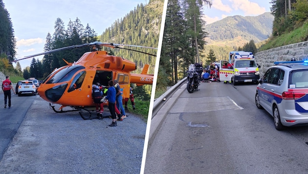 In Hainzenberg kam es zu dem schweren Unfall.