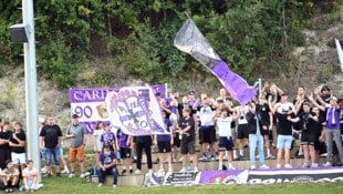 Die Fans der Austria Klagenfurt sind heute bei den WAC Amateuren zu Gast.