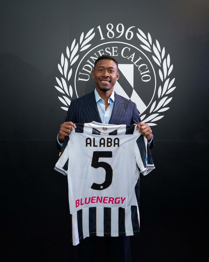 David Alaba unterschrieb bei Udinese Calcio