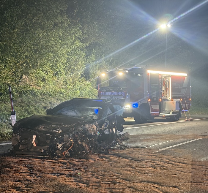 Am Auto entstand Totalschaden