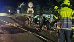 Schwerer Unfall auf der B100 in Kärnten 