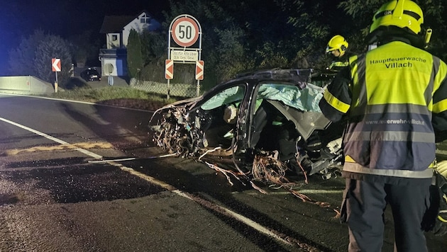 Schwerer Unfall auf der B100 in Kärnten