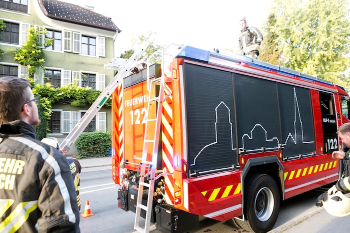 Einsatz in Feldkirch.