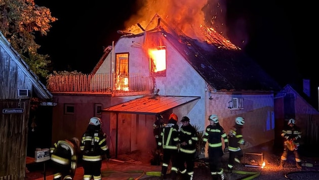 Drei Feuerwehren rückten aus.