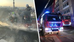 Der Brand löste einen Großeinsatz der Feuerwehr aus.