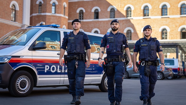 Jonas K., Stefan S. und Eckhard S. versehen seit einem Monat Dienst in der Roßauer Kaserne.