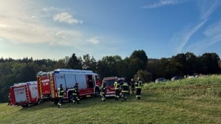 Der schreckliche Unfall in Haibach im Mühlkreis war auch für die Einsatzkräfte schwer zu ...