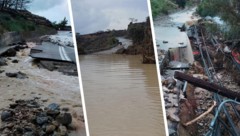 Bilder eines Leserreporters zeigen die Verwüstungen, die das Unwetter angerichtet hat.