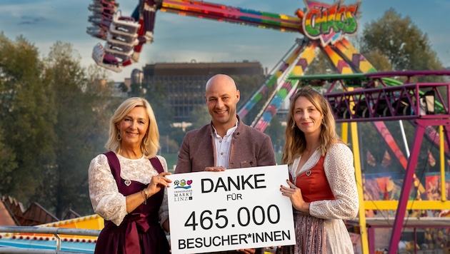 V.l.: Manuela Damm, Martin Hajart und Theresa Gillhofer.