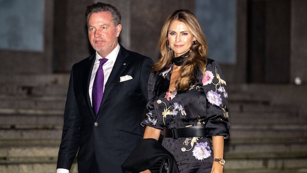 Prinzessin Madeleine und ihr Mann Chris O´Neill beim Konzert anlässlich der Parlamentseröffnung ...