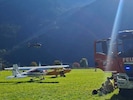 Heuer kam es erstmals zu einem Unfall bei dem Pilotentreffen.