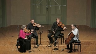 Das Kuss Quartett verstand zu beeindrucken. 