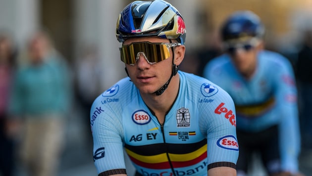 Remco Evenepoel sicherte sich den EM-Titel im Straßenrennen.