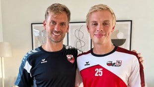 Lukas Schubert (37) und sein 25-jähriger Bruder Matteo standen am Sonntag gemeinsam in einem ...