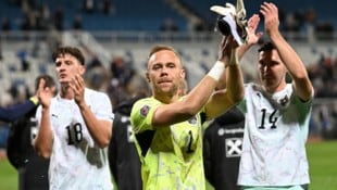 Keeper Alexander Schlager zeigte eine starke Leistung.