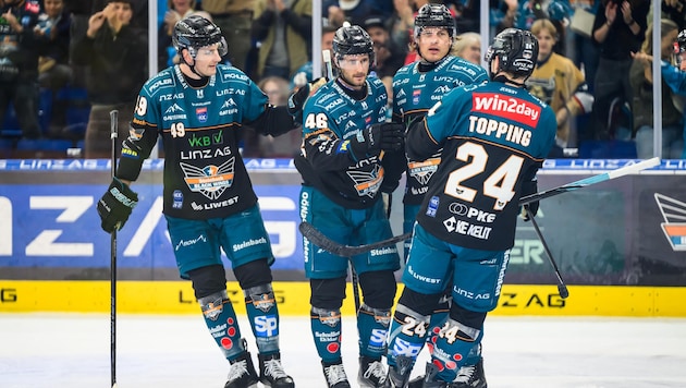 Die Black Wings ließen dem KAC keine Chance.