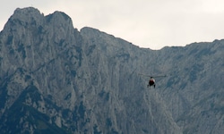 Im Bereich der Pyramidenspitze kam es zu dem Drama.