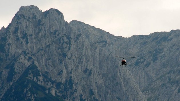 Im Bereich der Pyramidenspitze kam es zu dem Drama.