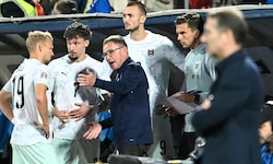 Das ÖFB-Team hatte auch nach dem Match mit dem Rasen zu hadern.