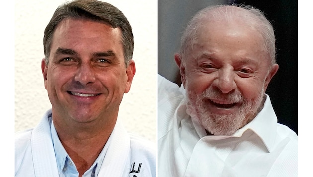 Analysten zufolge profitierte Bolsonaro (links) stark von Protestwählern, die eigentlich erst in ...