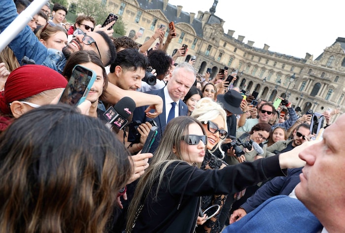 Und auch die Fans bekamen ein Selfie mit dem einstigen It-Girl!