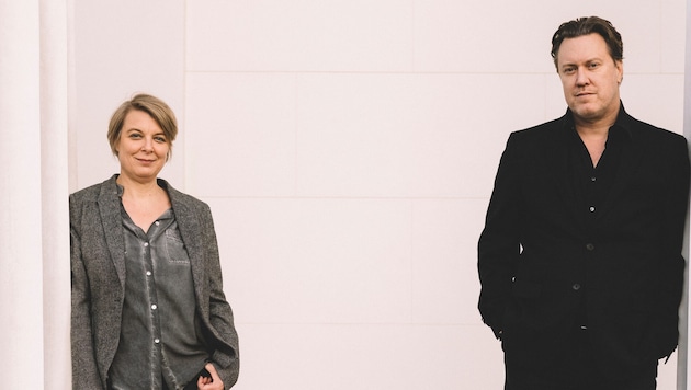 Das Schauspielerpaar Tamara Metelka und Nicholas Ofczarek las Thomas Bernards humorvolle Studie ...