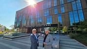 Führten stolz durch das Center of Excellence: WKO-Präsident Josef Herk und Institutsleiter Heinz ...