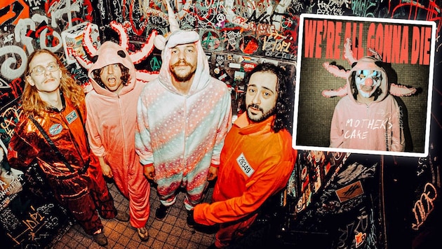 Die wollen doch nur spielen: Das aus Tirol stammende Rock-Kollektiv von Mother‘s Cake entdeckt ...