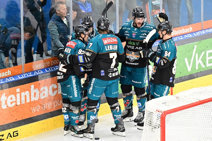In der Linz AG Eisarena wird regelmäßig gejubelt.