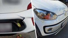 Insgesamt wurden 21 Autos beschädigt.