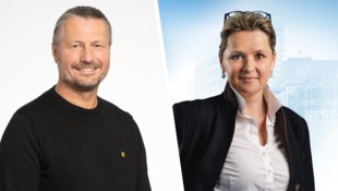 Susanne Rosenkranz und Peter Molnar lieferten sich bei der Debatte über sichere Schulwege einen ...