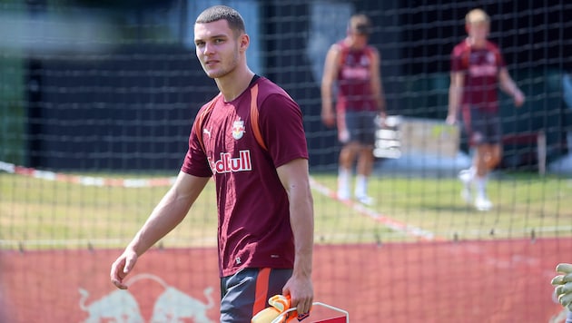 Christian Zawieschitzky stand am Montag im Trainingszentrum in Taxham wieder am Platz.