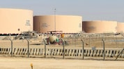 Ölspeicher in der Nähe des King Khalid International Airport in Riad