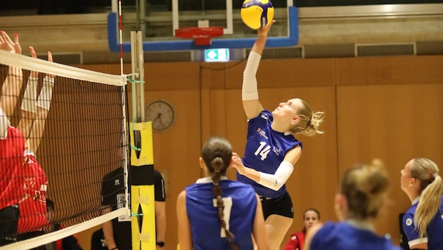 Musste die Partie in Oberndorf frühzeitig abbrechen: Leonie Gerl (14).