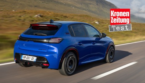 Der Peugeot e-208 GTi darf mit 281 PS gegen seine Ablöse ankämpfen.