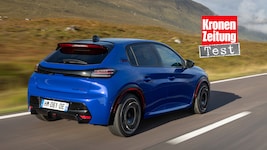 Der Peugeot e-208 GTi darf mit 281 PS gegen seine Ablöse ankämpfen.