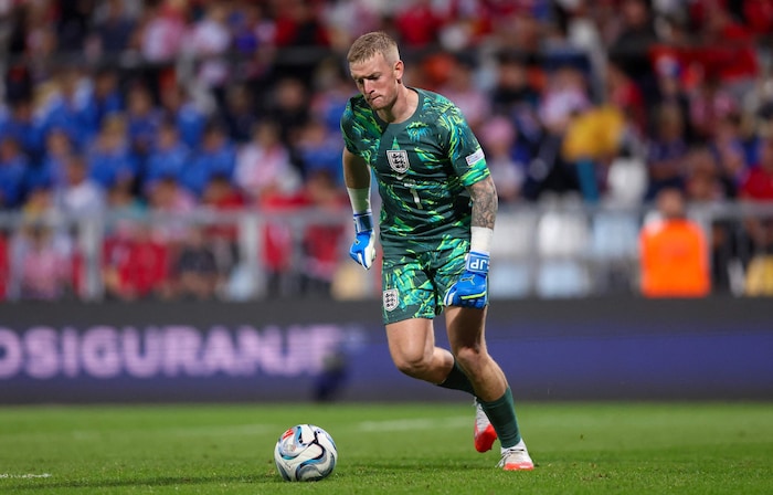 Jordan Pickford im Nations-League-Spiel gegen Kroarien.