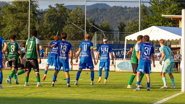 Beim Dornbirn-Derby ging es heiß her.