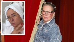 Claudia Effenberg meldete sich nach ihrer schweren Lungenentzündung mit guten Nachrichten aus ...