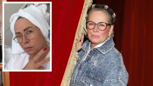 Claudia Effenberg meldete sich nach ihrer schweren Lungenentzündung mit guten Nachrichten aus ...
