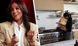 Meghan „kochte“ in einem Beitrag ihrer Marke „As Ever“ auf einem ausgeschalteten Herd.